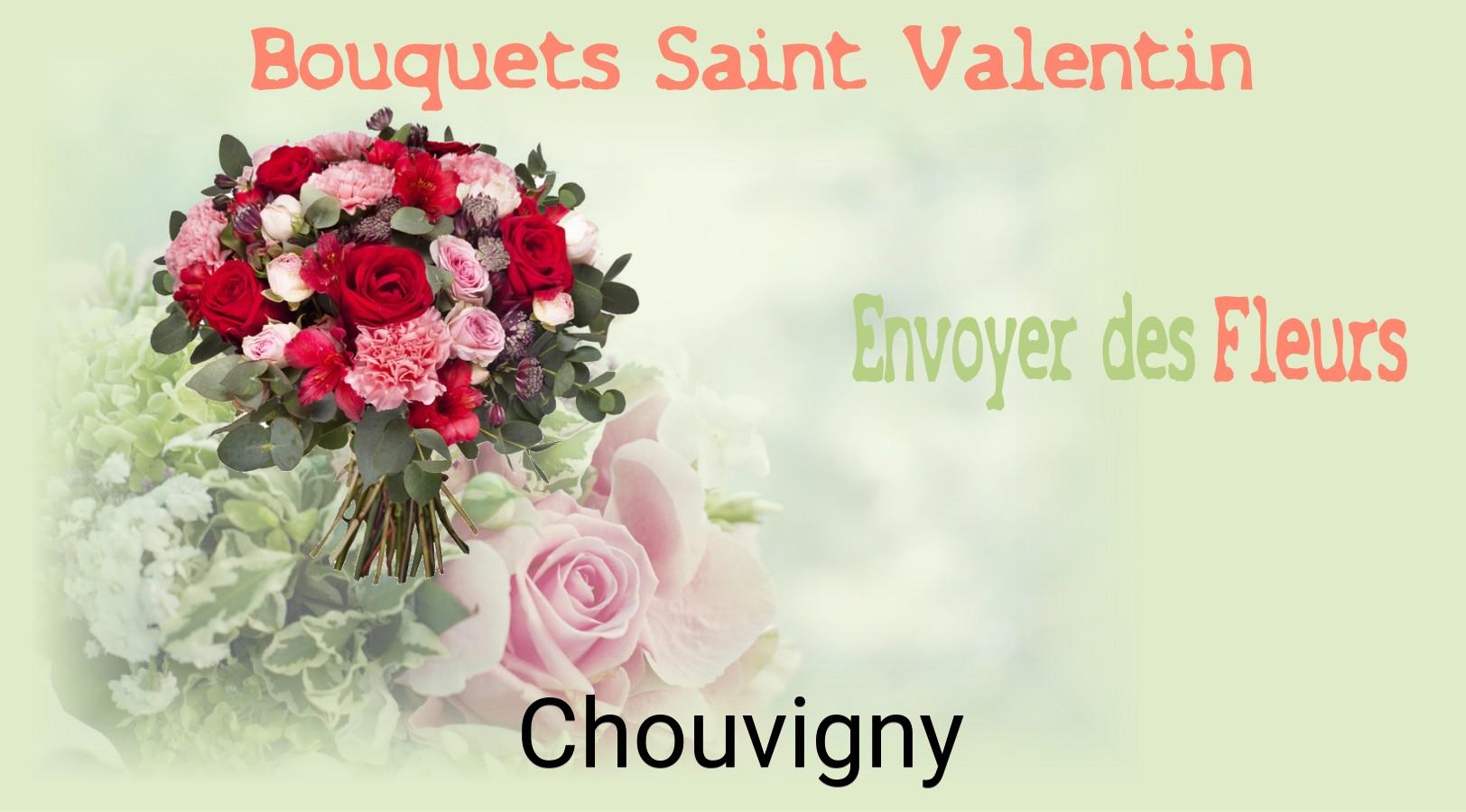 Roses de Saint-Valentin livrées à Chouvigny